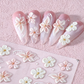 5D Floral Nail Stickers