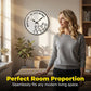 Creative Jumbled Numbers Decorative Clock