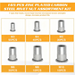 Knurled Rivet Nut Assortment Kit