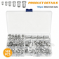 Knurled Rivet Nut Assortment Kit
