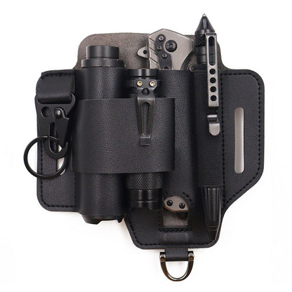 PU Leather Tool Holster with Belt Loop
