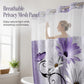 Elegant Printed Double Layer Grommet Shower Curtain
