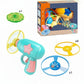 LED Flying Disc Launcher Gun Toy