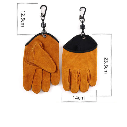 🧤 50% OFF NOW! 🔥 Cowhide Work Gloves – Thickened, Wear-Resistant & Heat-Proof – For Camping, Hiking & Outdoor Work 🏕️