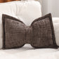 📢📢50%OFF ⏰Soft Chenille Bow-Shaped Throw Pillow