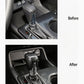 Gear Shift Knob Cover for 2018-2025 Civic Carbon Fiber Trim