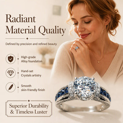 📢📢50% OFF !!⏰ Elegant Cubic Zirconia Cocktail Ring