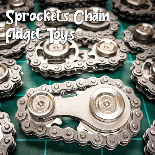⚙️ Save 50%! 🌀 Chain Fidget Spinner – Smooth spin, durable & fun ✨