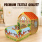 🏰 50% OFF NOW! 🧸 Adorable Kids’ Indoor Playhouse Tent – Spacious, easy setup & machine washable – Perfect for imaginative play & cozy corners ✨