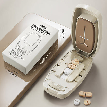 💊 LIMITED‑TIME 50% OFF! 🌟 Portable Pill Cutter Splitter – Precise Cut, Travel‑Ready & Safe Blade Design ✂️