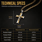Bold Cross Pendant Necklace