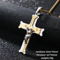 Bold Cross Pendant Necklace