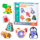 26-Piece Wooden Letter & Animal Matching Toy