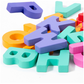 26-Piece Wooden Letter & Animal Matching Toy