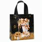 📢📢40% OFF !! ⏰Black Christmas Non Woven Gift Tote Bag Holiday Present Packaging Bag 23x22x11cm