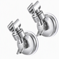🚿 Adjustable Suction Cup Shower Head Holder: Drill-Free, Multi-Angle Neck, Strong Grip, Universal Fit for Bathroom Tiles