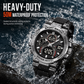 Tactical Style 50M Waterproof Multifunctional Digital Sports Watch