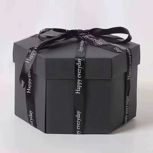 🎁 50% OFF! ✨ Creative DIY Explosion Gift Box Set – Multi-Layer Photo Tiers, Hidden Surprise Box & Blooming Flower Reveal – Unforgettable Gifting Moments 💥