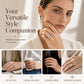 Elegant Square Cut Zircon Ring