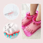 2pcs Home Massage Movable Foot Bath Shoes 