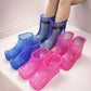 2pcs Home Massage Movable Foot Bath Shoes 
