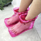 2pcs Home Massage Movable Foot Bath Shoes 