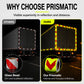 🔦 High-Visibility Arrow Reflective Tape – 5m Waterproof Self-Adhesive Safety Strip with Prismatic Reflectivity