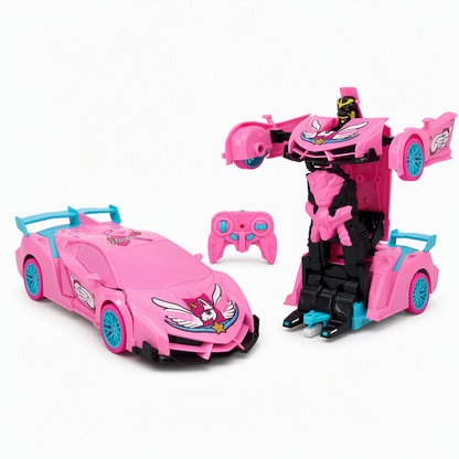 One Button Deforming Remote Control Car Cyberpunk Spider Unicorn Drifting RC Pickup Toy Gift for Boys and Girls