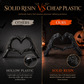 📢📢50% OFF !! ⏰Halloween Resin Skeleton Figurine with Heart Hand Gesture for Home Bedroom Desktop Decoration