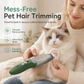 Low Noise Pet Grooming Kit with Vacuum Electric Hair Clippers and Complete Shedding Tool Set
