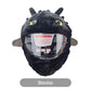 🏍️ Save 50%! 🎅 Plush Helmet Cover – Cartoon & holiday fun, universal fit ✨