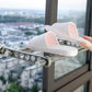 Space Saving Window Drying Rack