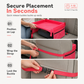 Kids Car Seat Travel Tray Activity Desk with Lap Drawing Board and Baby Stroller Backseat Hanging Storage Organizer Bag