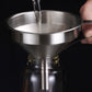 🥣 50% OFF! ✨ Stainless Steel Filter Funnel – Removable Fine Mesh Filter, Wide Opening & Smooth Fast Flow – Food-Grade Kitchen & Lab Essential in 5 Sizes ⚙️