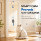 🐱 Interactive Cat Toy: Automatic Bouncing Mouse, Electric Retractable String, Clamp Mount, Safe Play