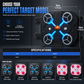 Kids Electronic Music Boxing Target with Rhythm Reaction Training for Home Fitness and Stress Relief