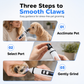 Electric Pet Nail Grinder with Dual LED Lights Grooming Trimmer for Dogs and Cats