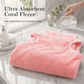 Soft Thick Coral Fleece Wearable Bath Towel Skirt Highly Absorbent Strap Bath Wrap with Pocket and Bow