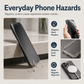 📱 Save 50%! 🧲 Liquid Silicone Case – Magnetic ring & soft flocked grip ✨
