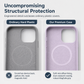 📱 Save 50%! 🧲 Liquid Silicone Case – Magnetic ring & soft flocked grip ✨