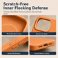 📱 Save 50%! 🧲 Liquid Silicone Case – Magnetic ring & soft flocked grip ✨