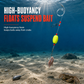🎣 Pre-Tied Surf Fishing Rigs: High-Buoyancy Floats, Forged Circle Hooks, 90lb Leader, Ready to Use