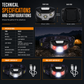 🔦 Smart Sensor Headlamp: Hands-Free, 5 Light Modes, USB Rechargeable, IPX4