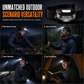 🔦 Smart Sensor Headlamp: Hands-Free, 5 Light Modes, USB Rechargeable, IPX4