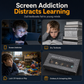 🌌 Natural Crystal Spheres Solar System Planets Set with Wooden Gift Box Mineral Specimens for Science Education Desk Decor