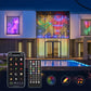 Waterproof LED Curtain String Lights