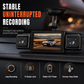 F100 4-Lens Car Dash Cam 1080P HD Driving Recorder with Infrared Night Vision and GPS Sync Recording