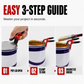 Double Sided Magnetic Paint Brush Clip with Universal Clamping Holder Plastic Paintbrush Tool