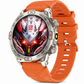 Rugged Smart Watch with Bluetooth Call & Health Monitor