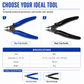 Mini Diagonal Cutting Pliers 170 Precision Wire Cutters for DIY Model Making and Electronics